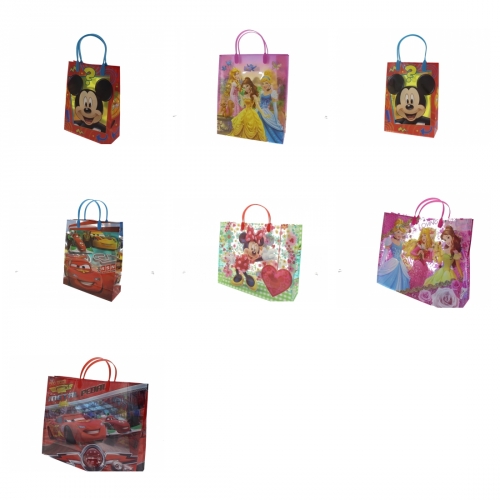 Disney Geschenktaschen Mickey Princess Maus Cars Minny/Daisy