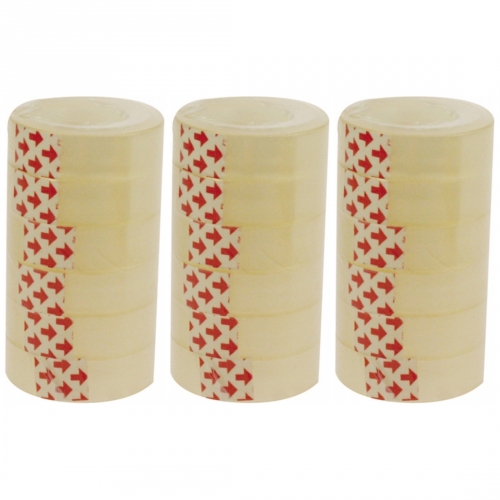 3 x Klebefilm transparent 6 Rollen a 10mx12mm