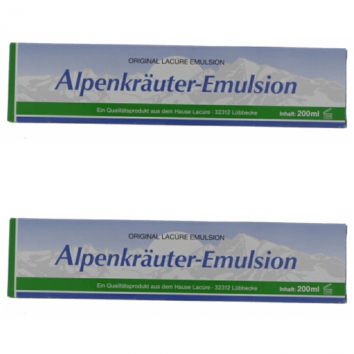 2 x Alpenkruter-Emulsion 200ml