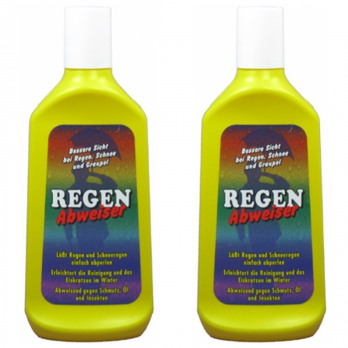 2 x Regenabweiser 250ml - gelb