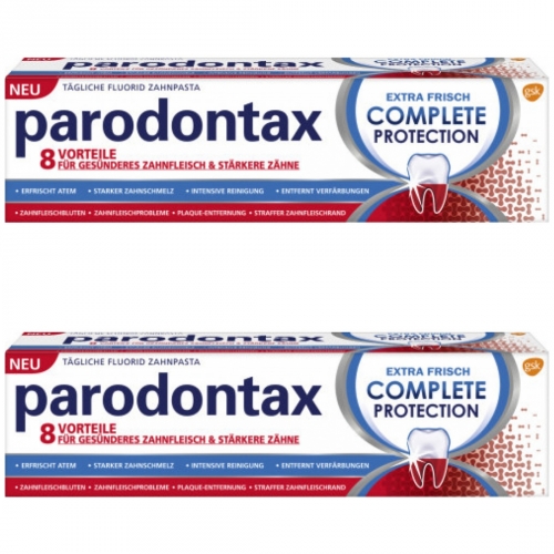 2 x Parodontax Complete prot.75ml Tube
