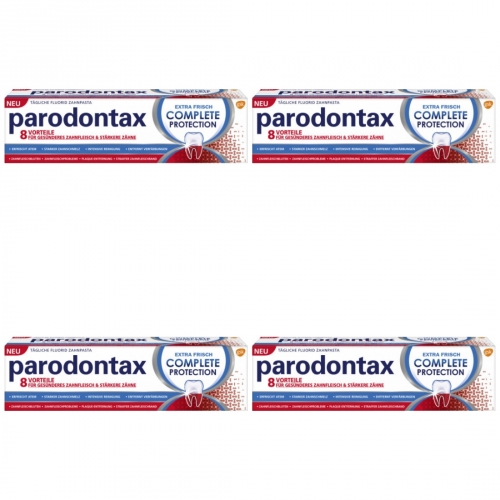 4 x Parodontax Complete prot.75ml Tube