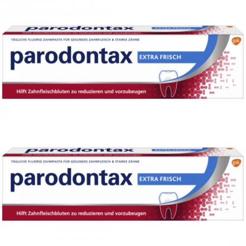2 x Parodontax Zahncreme extra frisch Tube 75ml