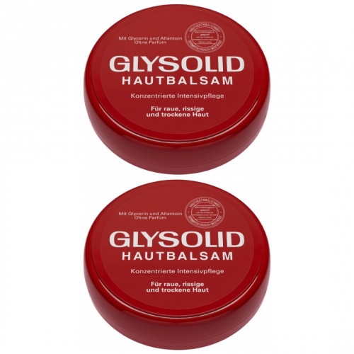 2 x Glysolid Hautbalsam Pflegecreme mit Glycerin 100ml