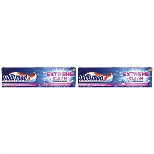 2 x Odol Extra Clean Tiefenreinigung 75ml Tube
