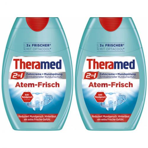 2 x Theramed 2 in1 Atem-Frisch Theramed 2 in 1 75ml