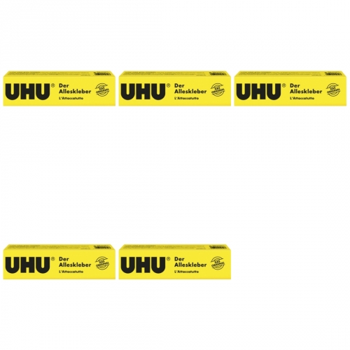 5 x Uhu Alleskleber extra 125g