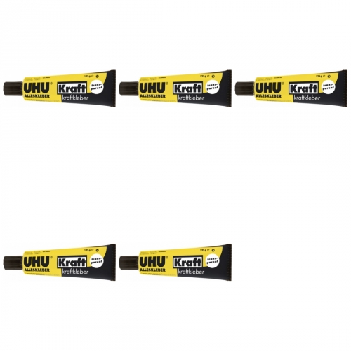 5 x Uhu Alleskleber Kraft 125g