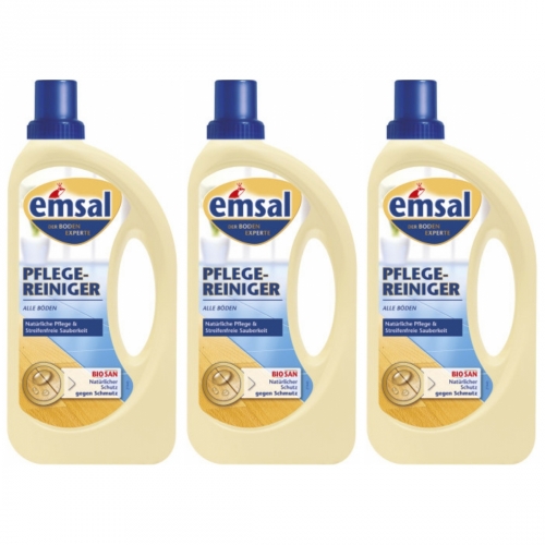 3 x Emsal Pflegereiniger 1L Flasche