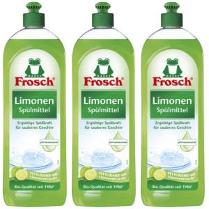 3 x Frosch Splmittel Limonen 750ml