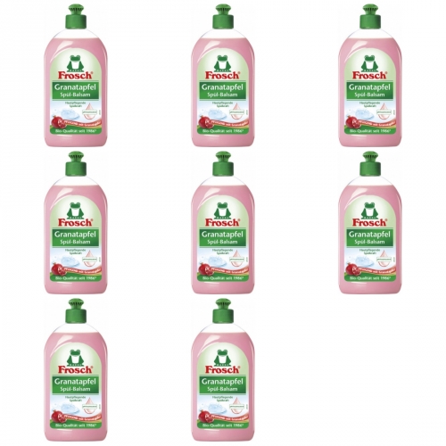 8 x Frosch Splbalsam Granatapfel 500ml Flasche