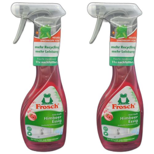 2 x Frosch Himbeer-Essig 500ml Flasche