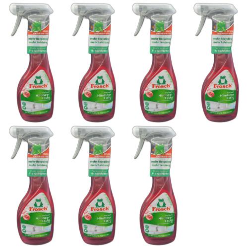 7 x Frosch Himbeer-Essig 500ml Flasche