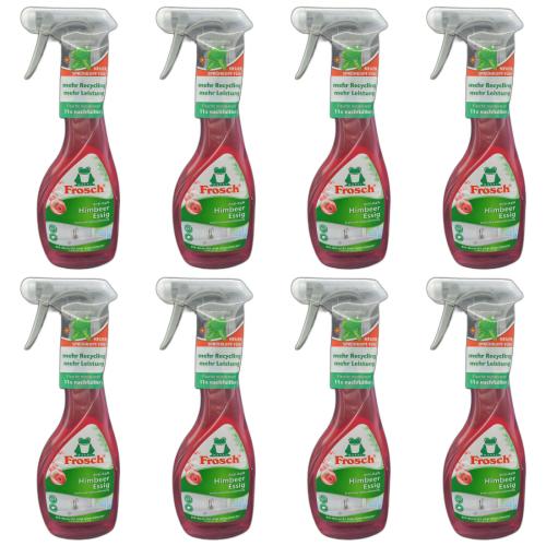 8 x Frosch Himbeer-Essig 500ml Flasche