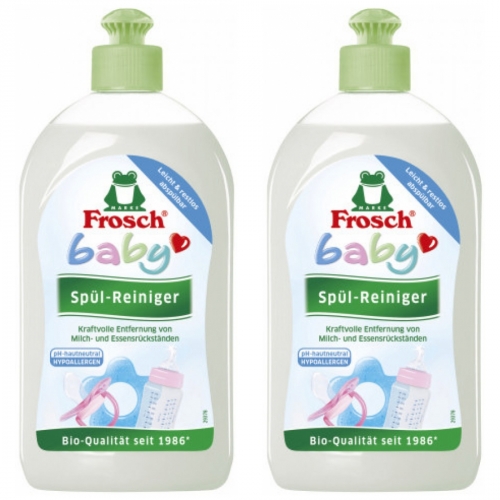 2 x Frosch Baby Splreiniger 500ml Flasche Fleckenentfernung