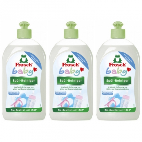 3 x Frosch Baby Splreiniger 500ml Flasche Fleckenentfernung