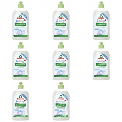 8 x Frosch Baby Splreiniger 500ml Flasche Fleckenentfernung