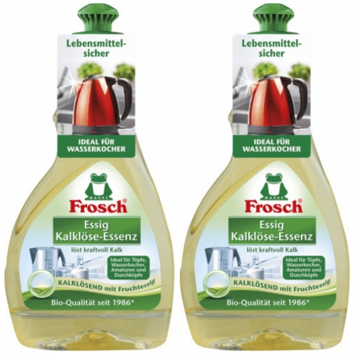 2 x Frosch Essig Kalklse-Essenz 300ml Flasche