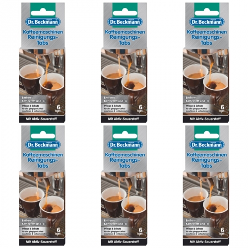 Dr.Beckmann Kaffeemaschinen Reinigungs-Tabs 36 Tabs