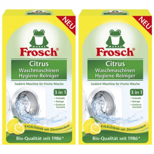 2 x Frosch Waschmaschinen Hygiene-Reiniger 250g