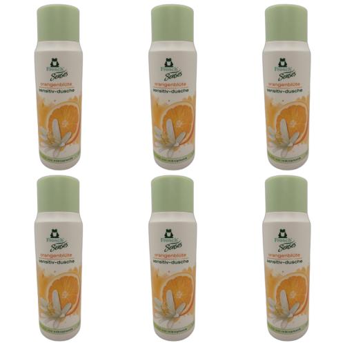 6 x Frosch Dusche Orangenblten 300ml