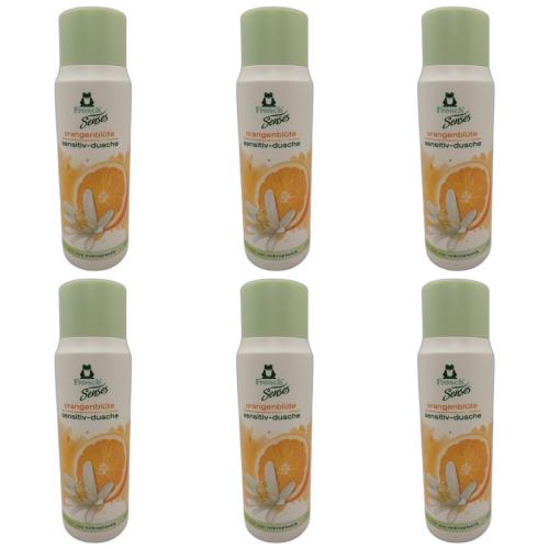 6 x Frosch Dusche Orangenblten 300ml