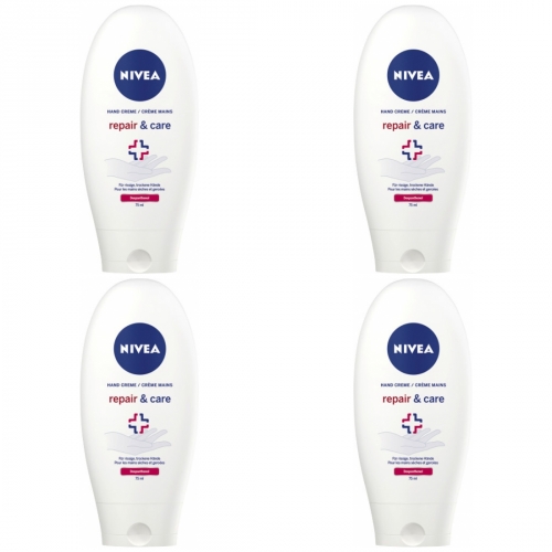 4 x Nivea Handcreme Repair & Care 75ml
