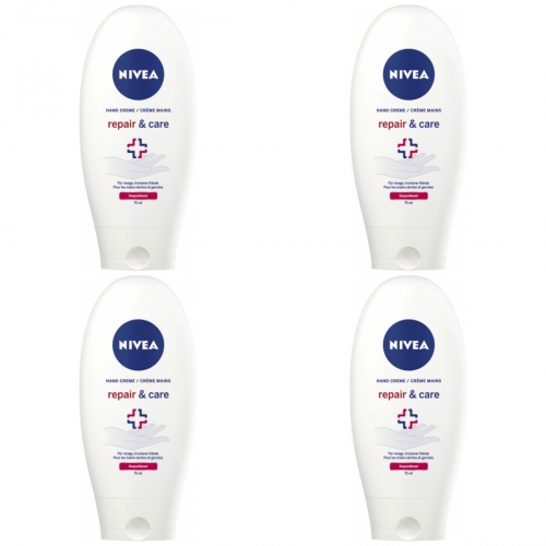 4 x Nivea Handcreme Repair & Care 75ml