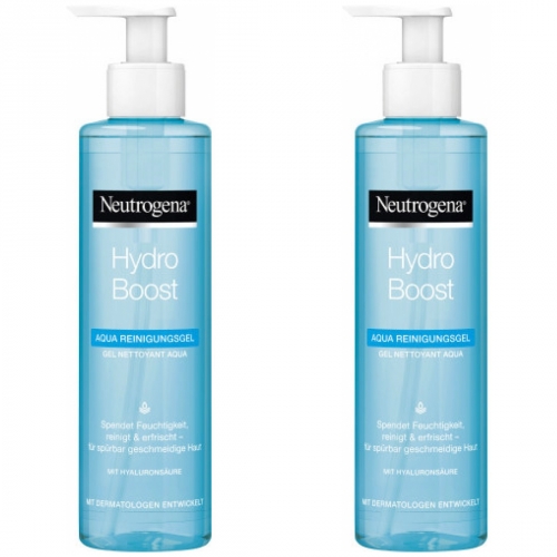 2 x Neutrogena Hydro Boost Aqua Reinigungsgel 200ml