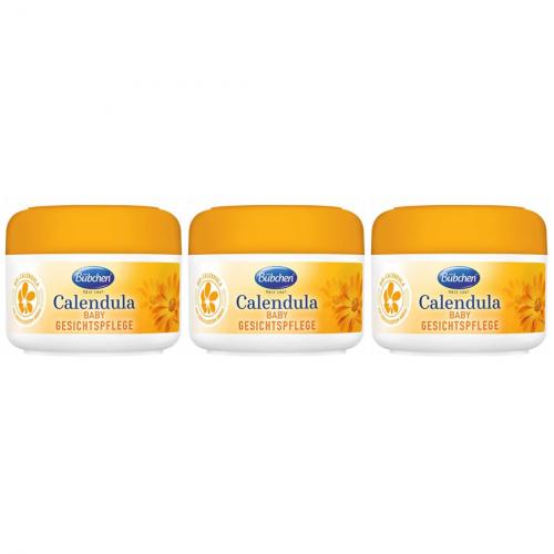 3 x Bbchen Calendula Gesichtspflege 75ml Dose