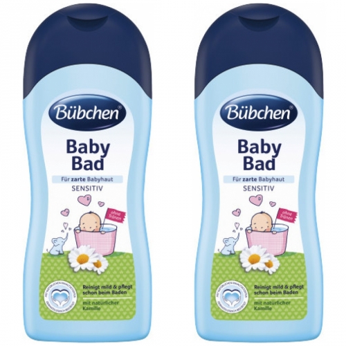 2 x Bbchen Baby Bad sensitiv 1L Flasche