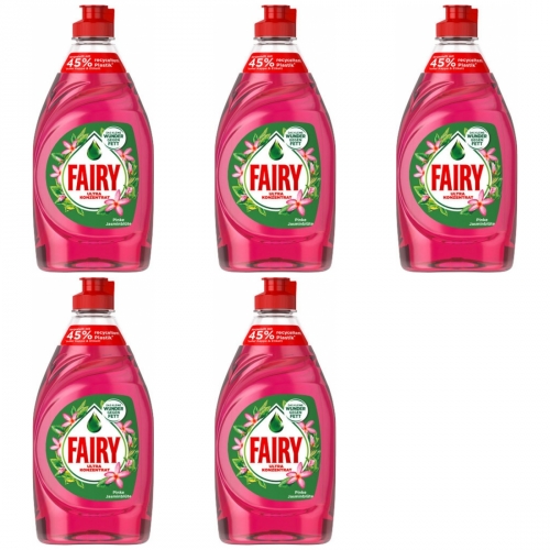 5 x Fairy Pinke Jasminblte 450ml Flasche