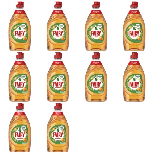 10 x Fairy Mandarine Ingwerblte 450ml Flasche
