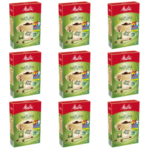 9 x Melitta Natura 102 80 Stck