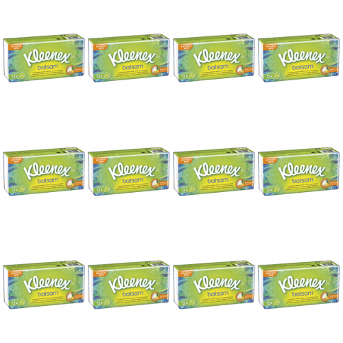 12 x Kleenex Balsam Taschentcher 12x 9 Packungen