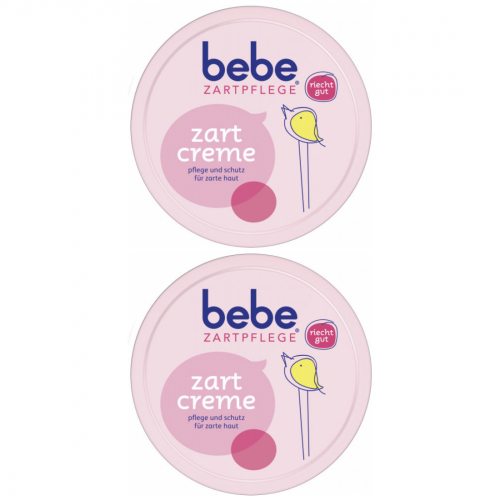 2 x Bebe Zartpflege Zartcreme Gesichtscreme Hautpflege 150ml