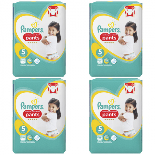 Pampers Premium Protect Gr.5 4 x 17 Stck