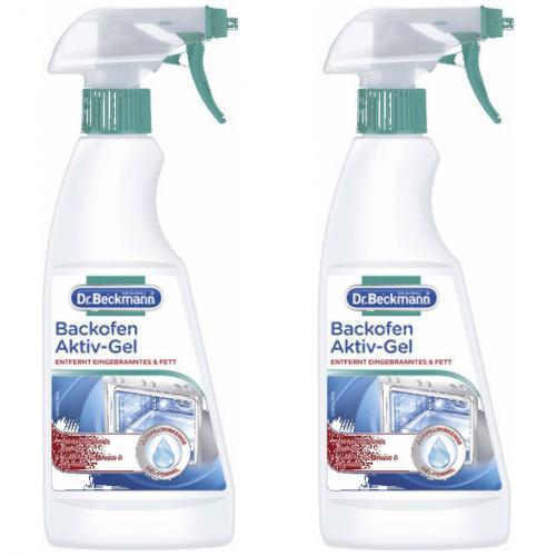 2 x Dr.Beckmann Backofen Gel 375ml Flasche