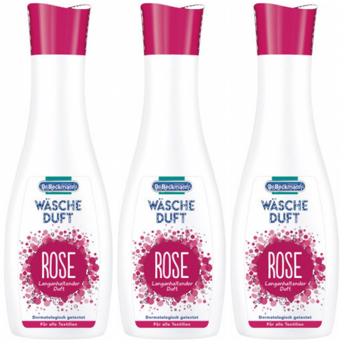 3 x Dr.Beckmann Wsche Duft Rose 250ml Flasche