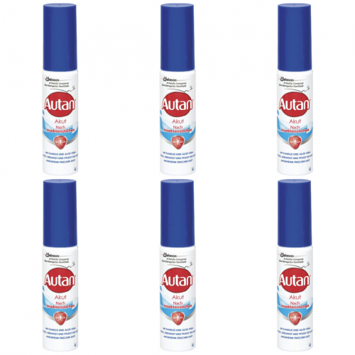 6 x Autan Akut nach Insektenstichen Gel 25 ml