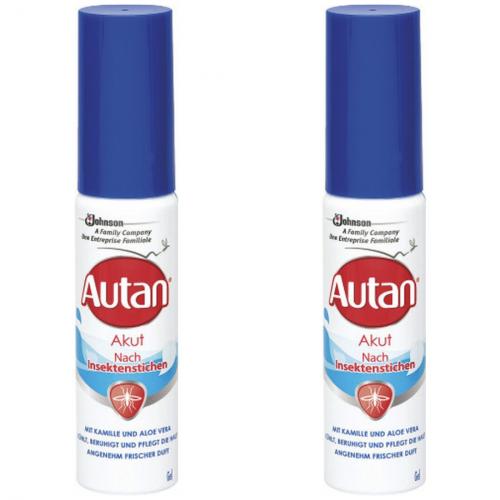 2 x Autan Akut nach Insektenstichen Gel 25 ml