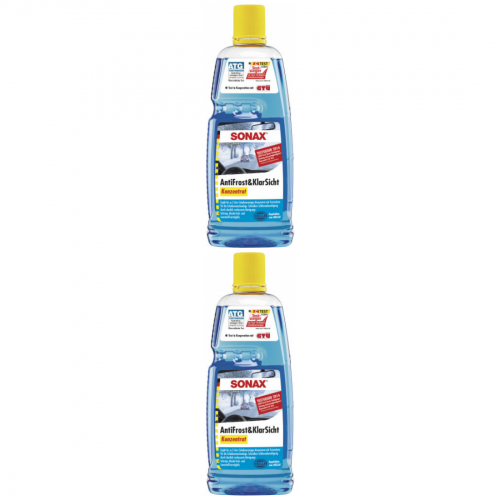 2 x Sonax Antifrost & Klarsicht 1L Konzentrat