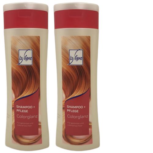 2 x LaLigne Shampoo & Pflege Color 300ml