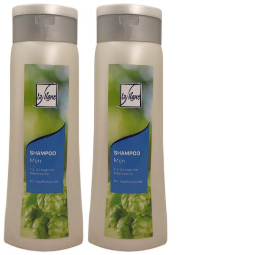2 x LaLigne Shampoo for Men 300ml
