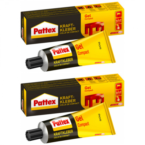 2 x Pattex Compact Kleber 50g