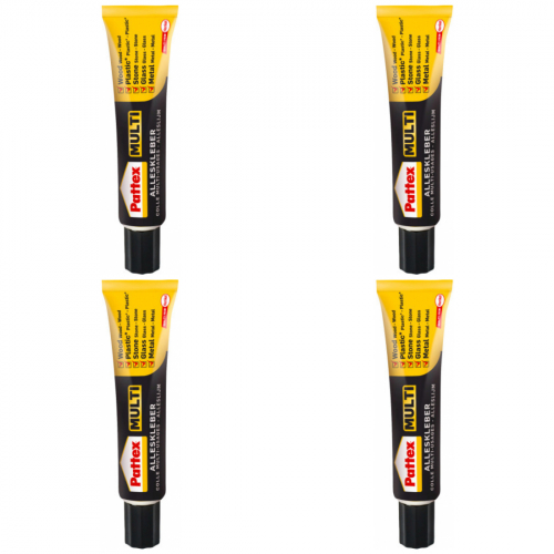 4 x Pattex Multi Alleskleber 20g