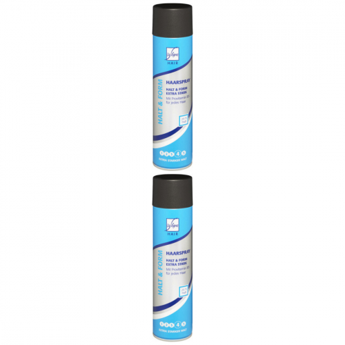 2 x LaLigne Haarspray Halt + Form Extra Stark 400ml