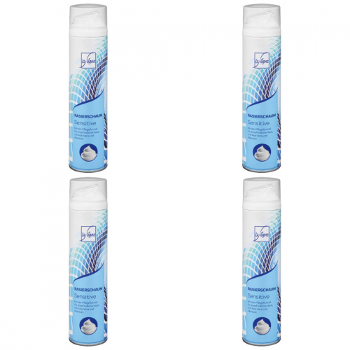 4 x LaLigne Rasierschaum Sensitive 300ml