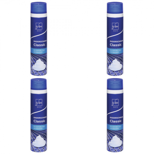 4 x LaLigne Rasierschaum Classic 300ml