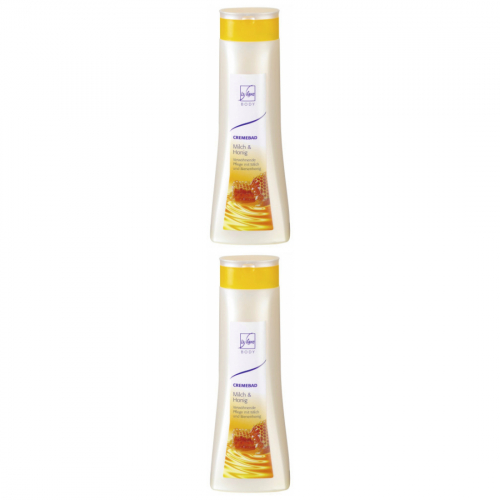 2 x LaLigne Cremebad Milch & Honig 750ml